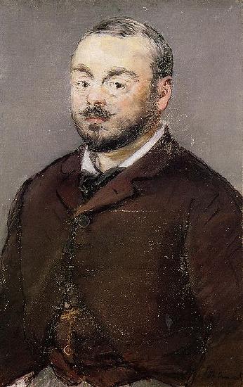 Edouard Manet Emmanuel Chabrier oil painting image